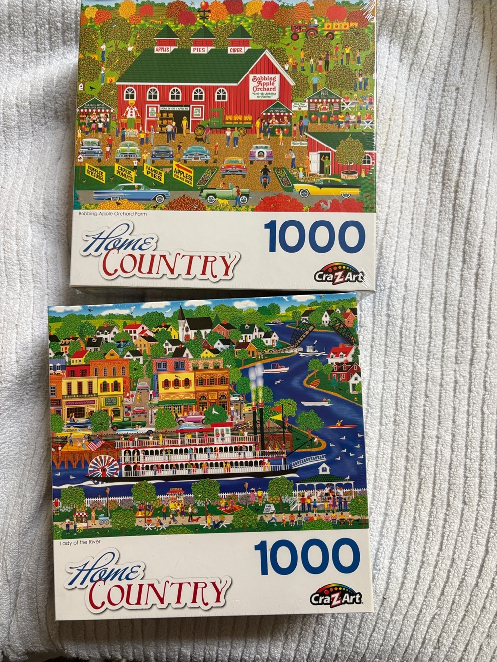 Home Country 1000-Piece two Jigsaw Puzzles - Multi color